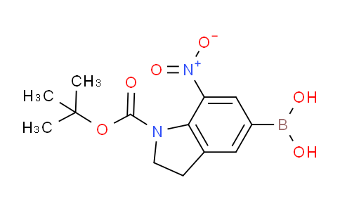 CAS No. 352359-12-7, (1-(tert-Butoxycarbonyl)-7-nitroindolin-5-yl)boronic acid