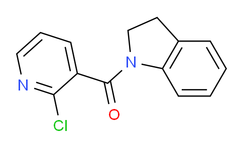 CAS No. 557781-56-3, (2-Chloropyridin-3-yl)(indolin-1-yl)methanone