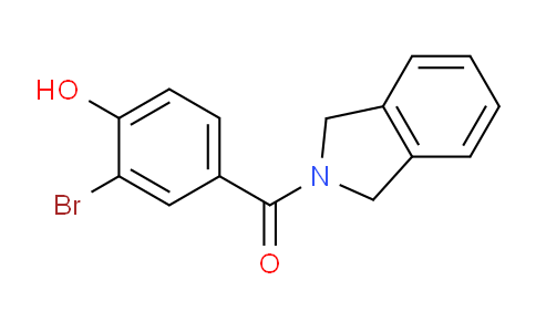 CAS No. 914298-65-0, (3-Bromo-4-hydroxyphenyl)(isoindolin-2-yl)methanone