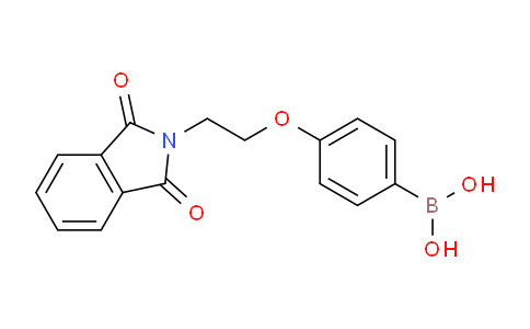 CAS No. 957061-10-8, (4-(2-(1,3-Dioxoisoindolin-2-yl)ethoxy)phenyl)boronic acid