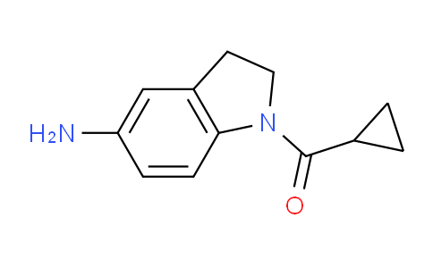 CAS No. 927996-72-3, (5-Aminoindolin-1-yl)(cyclopropyl)methanone