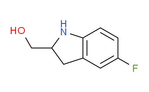 CAS No. 1391119-26-8, (5-Fluoroindolin-2-yl)methanol