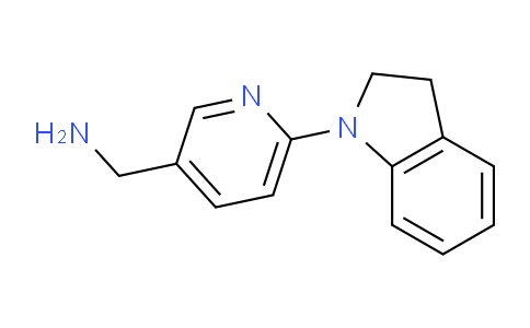 CAS No. 953726-50-6, (6-(Indolin-1-yl)pyridin-3-yl)methanamine