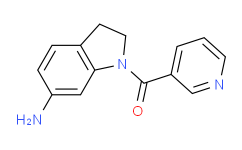 CAS No. 927997-04-4, (6-Aminoindolin-1-yl)(pyridin-3-yl)methanone