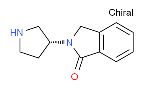 CAS No. 1787068-88-5, (R)-2-(Pyrrolidin-3-yl)isoindolin-1-one