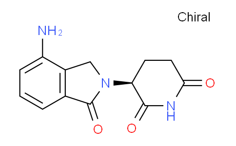 CAS No. 202271-91-8, (S)-3-(4-Amino-1-oxoisoindolin-2-yl)piperidine-2,6-dione