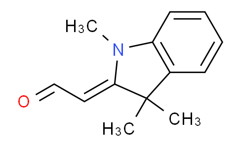 CAS No. 1127303-63-2, (Z)-2-(1,3,3-Trimethylindolin-2-ylidene)acetaldehyde