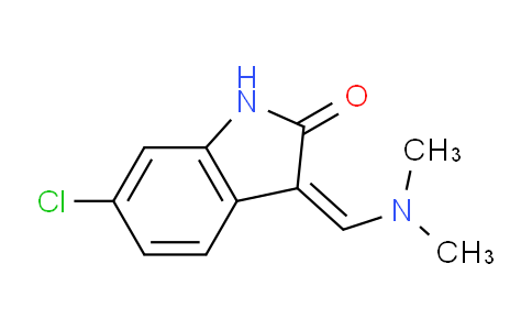 CAS No. 1283077-06-4, (Z)-6-Chloro-3-((dimethylamino)methylene)indolin-2-one
