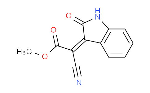 CAS No. 265107-81-1, (Z)-Methyl 2-cyano-2-(2-oxoindolin-3-ylidene)acetate