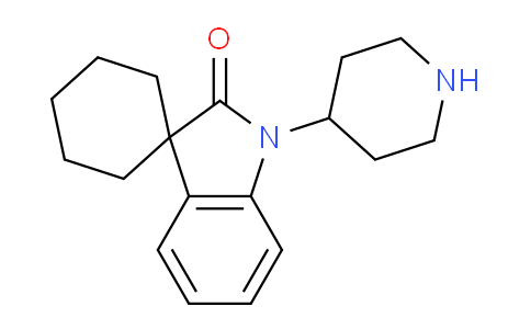 CAS No. 1358667-64-7, 1'-(Piperidin-4-yl)spiro[cyclohexane-1,3'-indolin]-2'-one