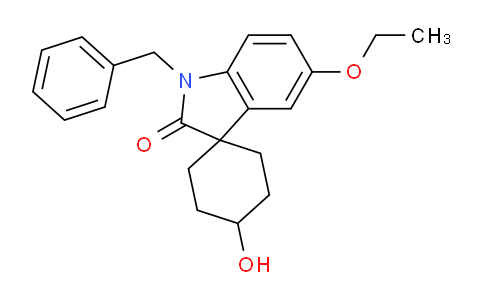 CAS No. 948551-98-2, 1'-Benzyl-5'-ethoxy-4-hydroxyspiro[cyclohexane-1,3'-indolin]-2'-one