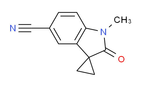 CAS No. 1426228-10-5, 1'-Methyl-2'-oxospiro[cyclopropane-1,3'-indoline]-5'-carbonitrile