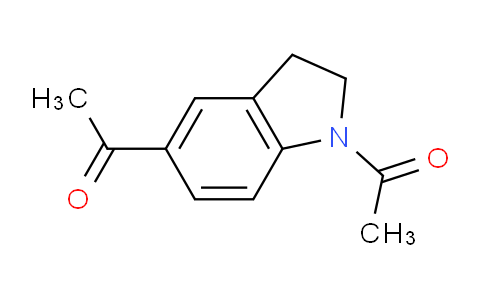 CAS No. 16078-35-6, 1,1'-(Indoline-1,5-diyl)diethanone