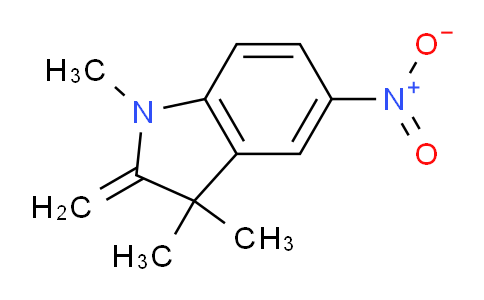 CAS No. 36429-14-8, 1,3,3-Trimethyl-2-methylene-5-nitroindoline