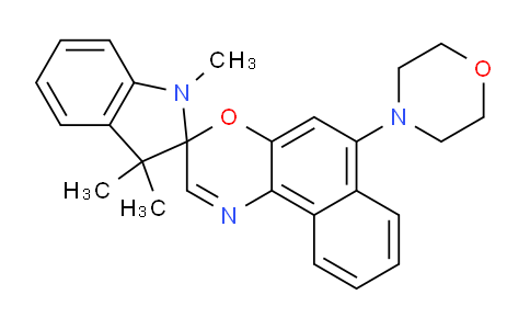 CAS No. 114747-48-7, 1,3,3-Trimethyl-6'-morpholinospiro[indoline-2,3'-naphtho[2,1-b][1,4]oxazine]