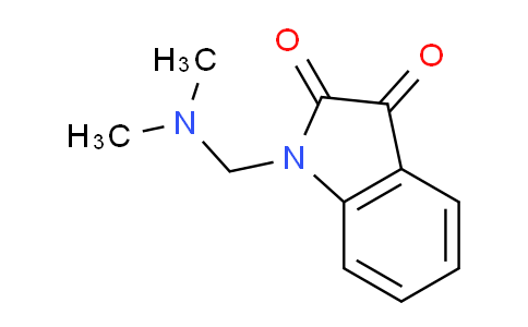 CAS No. 13129-67-4, 1-((Dimethylamino)methyl)indoline-2,3-dione