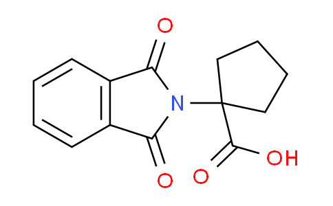CAS No. 51971-46-1, 1-(1,3-Dioxoisoindolin-2-yl)cyclopentanecarboxylic acid