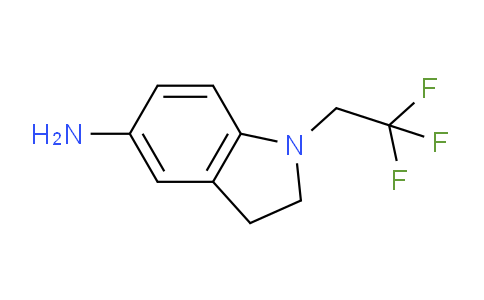 CAS No. 1179782-03-6, 1-(2,2,2-Trifluoroethyl)indolin-5-amine
