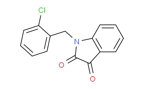 CAS No. 306279-75-4, 1-(2-Chlorobenzyl)indoline-2,3-dione