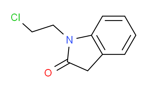CAS No. 131728-48-8, 1-(2-Chloroethyl)indolin-2-one