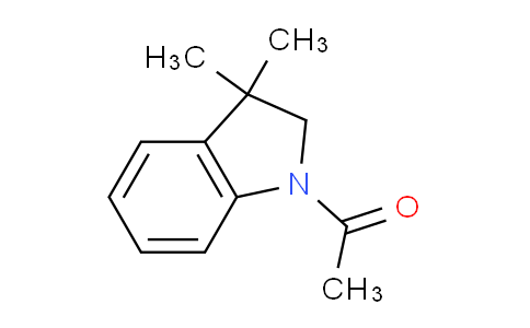 CAS No. 16078-32-3, 1-(3,3-Dimethylindolin-1-yl)ethanone