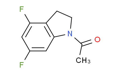 CAS No. 1823489-57-1, 1-(4,6-Difluoroindolin-1-yl)ethanone