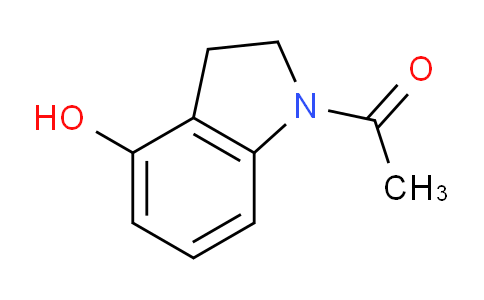 CAS No. 192061-82-8, 1-(4-Hydroxyindolin-1-yl)ethanone