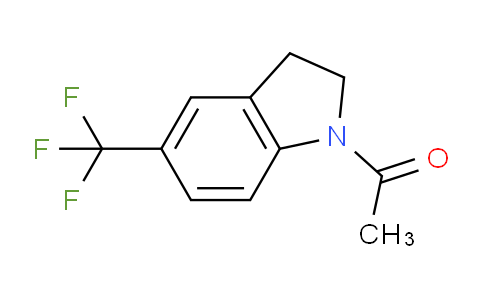 CAS No. 1440538-41-9, 1-(5-(Trifluoromethyl)indolin-1-yl)ethanone