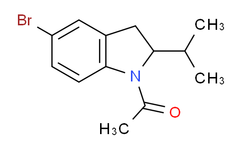 CAS No. 1951441-44-3, 1-(5-Bromo-2-isopropylindolin-1-yl)ethanone