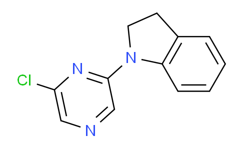CAS No. 1220020-34-7, 1-(6-Chloropyrazin-2-yl)indoline