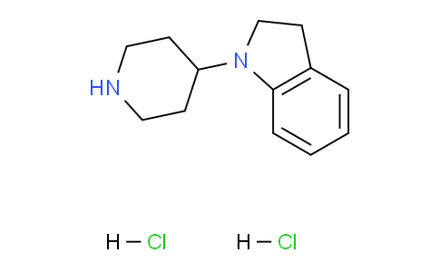 CAS No. 1220020-04-1, 1-(Piperidin-4-yl)indoline dihydrochloride