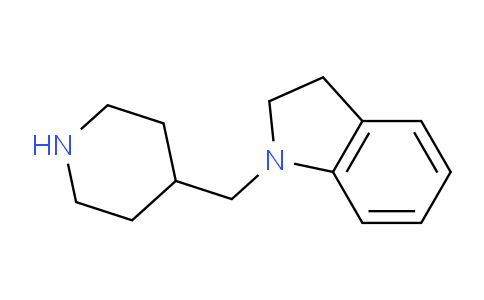 CAS No. 883549-96-0, 1-(Piperidin-4-ylmethyl)indoline