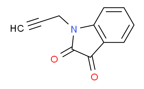 CAS No. 4290-87-3, 1-(Prop-2-yn-1-yl)indoline-2,3-dione