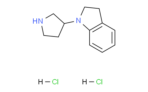 CAS No. 1219957-59-1, 1-(Pyrrolidin-3-yl)indoline dihydrochloride