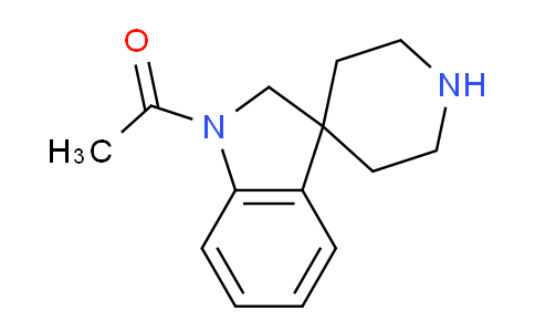 CAS No. 167484-19-7, 1-(Spiro[indoline-3,4'-piperidin]-1-yl)ethanone