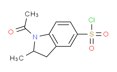 CAS No. 841275-78-3, 1-Acetyl-2-methylindoline-5-sulfonyl chloride