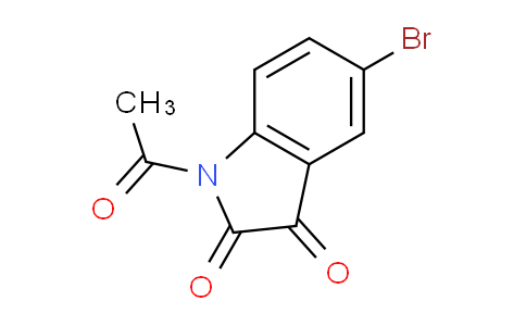 CAS No. 81964-65-0, 1-Acetyl-5-bromoindoline-2,3-dione