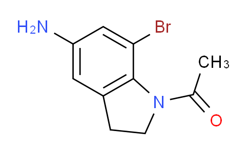 CAS No. 858193-23-4, 1-Acetyl-7-bromoindolin-5-amine