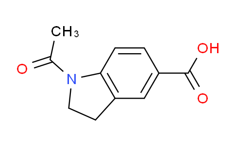 CAS No. 153247-93-9, 1-Acetylindoline-5-carboxylic acid