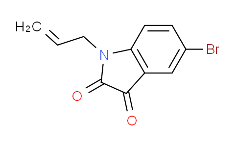 CAS No. 183014-93-9, 1-Allyl-5-bromoindoline-2,3-dione