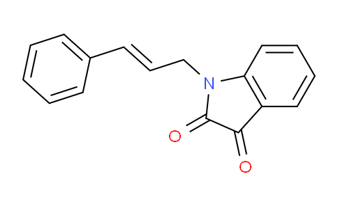 CAS No. 1100127-67-0, 1-Cinnamylindoline-2,3-dione