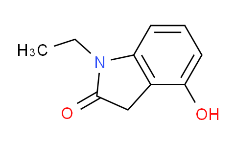 CAS No. 173541-15-6, 1-Ethyl-4-hydroxyindolin-2-one