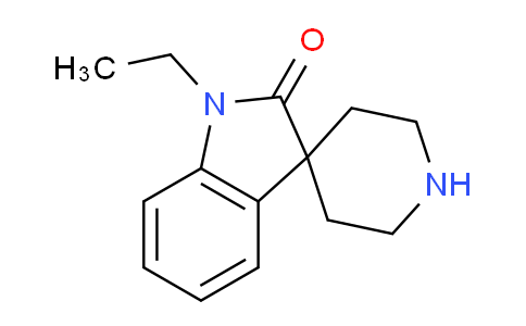 CAS No. 1332301-89-9, 1-Ethylspiro[indoline-3,4'-piperidin]-2-one