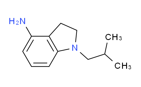 CAS No. 1340157-77-8, 1-Isobutylindolin-4-amine