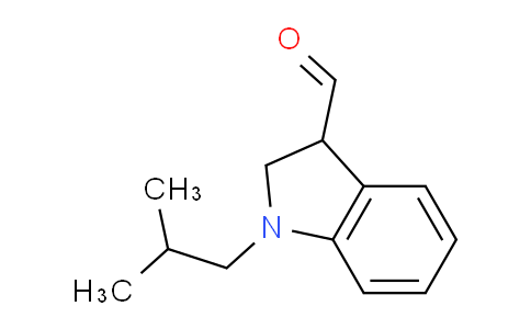 CAS No. 1706451-00-4, 1-Isobutylindoline-3-carbaldehyde