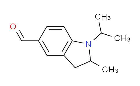 CAS No. 179406-45-2, 1-Isopropyl-2-methylindoline-5-carbaldehyde