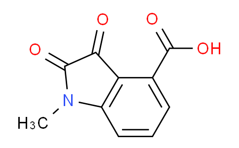 CAS No. 1644629-18-4, 1-Methyl-2,3-dioxoindoline-4-carboxylic acid