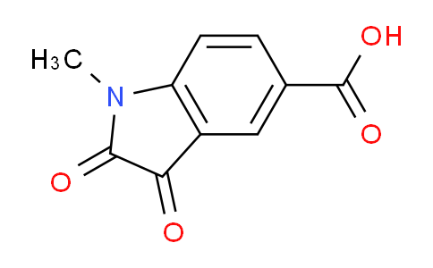 CAS No. 184904-69-6, 1-Methyl-2,3-dioxoindoline-5-carboxylic acid