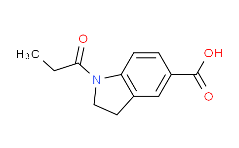 CAS No. 1094303-82-8, 1-Propionylindoline-5-carboxylic acid