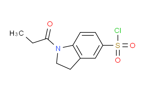 CAS No. 868963-99-9, 1-Propionylindoline-5-sulfonyl chloride